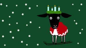 Xmas Märy Maskottchen